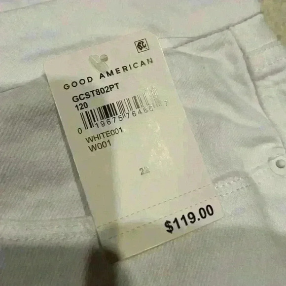 Good American Good Curve Straight jeans - Picture 3 of 4